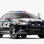 Police car school drop off item