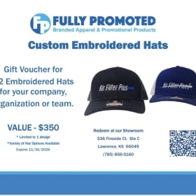 12 Embroidered Hats item
