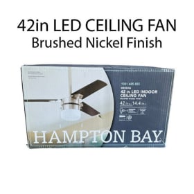 Hampton Bay 42” Ceiling Fan with LED Light item