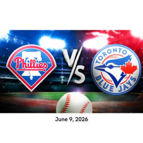 Blue Jays vs Phillies June 9 item