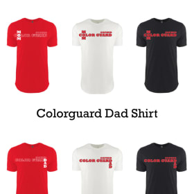 Colorguard Mom/Dad Shirts - XS to XL item