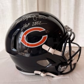 Signed Dan Hampton Helmet item