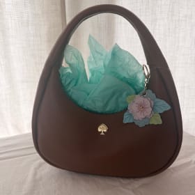 Kate Spade Kayla Crescent Bag - Brown item