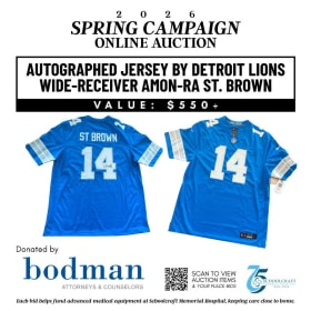 Detroit Lions Autographed Jersey item