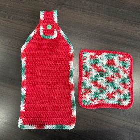 Red/Green/White Cozy Crochet Collection item