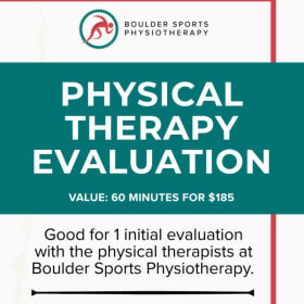Physical Therapy Evaluation at Boulder Sports Physiotherapy item