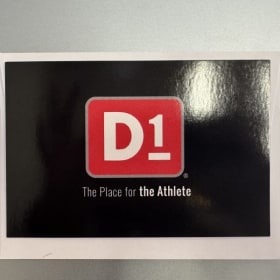 D1 Training Certificate item