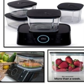 Silo Food Vacuum-Sealing System with Containers item