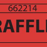 Red Raffle Ticket - Lottery - 1 ticket item