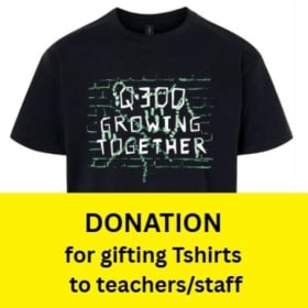 Donation for Tshirts for Teachers/Staff item