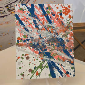 Sunflowers Classroom Canvas - Splatter 1 item