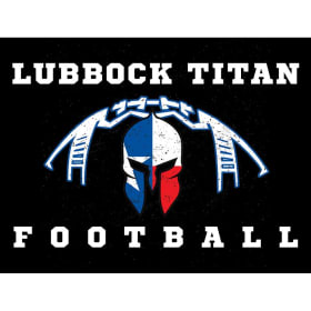 Lubbock Titan Football Yard Sign item