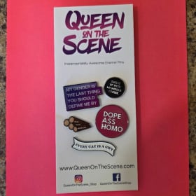 Queen on the Scene enamel pins item