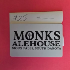 $25 Monk Gift Card item
