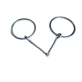 Mors à anneaux torsadé (twisted snaffle) ¨5 item