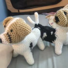 Custom crocheted your dog item