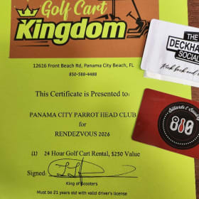 Golf Cart Kingdom Cart rental item