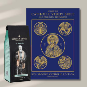 ☕📖 Sip & Study – Catholic Coffee & Scripture Set item