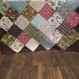Cabin Themed Quilt item