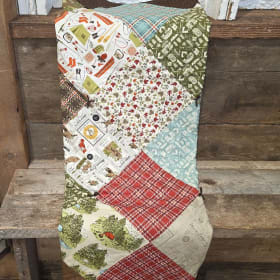 Cabin Themed Quilt item