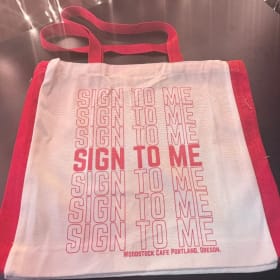 SIGN TO ME Tote Bag (with shipping fees) item