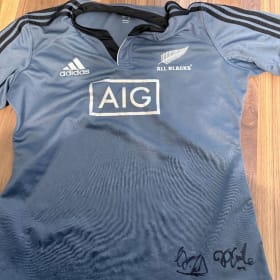 Signed All Blacks Jersey item