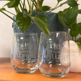 GraceWay Village Wine Glasses (set of 2) item