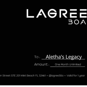 LAGREE 30A - One Month Unlimited Training item