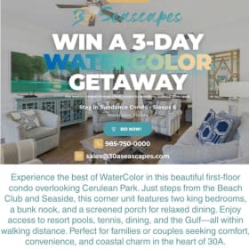 3 Day WaterColor Getaway item