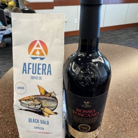 Wine and Coffee item