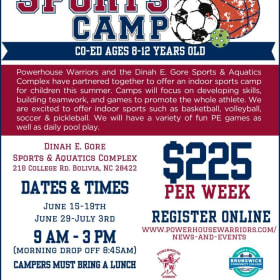Late camp registration - June 15-19 and June 29 - July 3 item