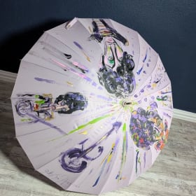 Hand painted Umbrella | Prince item