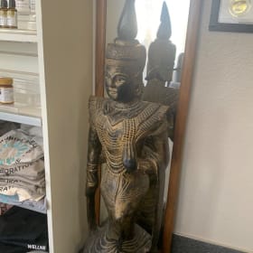 Wooden statue item