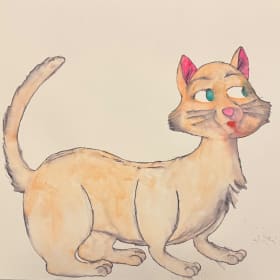 Cat Woman Collection 11 x 14 drawings item