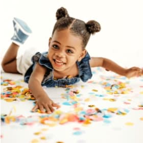Kids Confetti Party Photos with Jennifer Chen Photography item