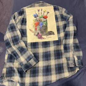 Custom Painted Shirt by Bob Palmer item