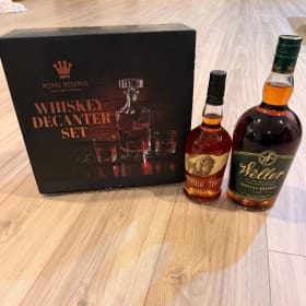 Premium Bourbon & Decanter Gift Set item