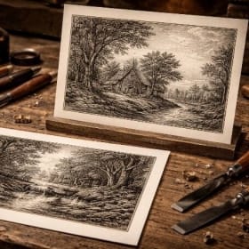 Photo of FRAMED ARTWORK BY LOCAL ARTISTS