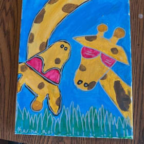 #46 -Very Special Artwork from our Camp Florida Kids item