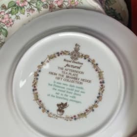 Royal Doulton “Autumn” Brambly Hedge Plates & Tea Cups item