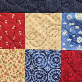 Patriotic Lap Quilt item