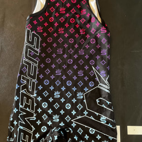 Supreme Singlet Black fade to Blue item
