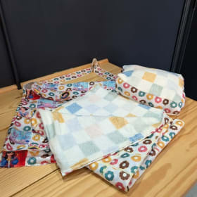 Darren Isabelle: Diaper Bag, Receiving Blanket and Pillow item