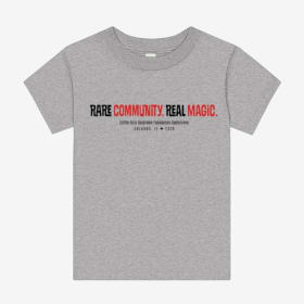Toddler T with Rare Community, Real Magic Banner Logo item