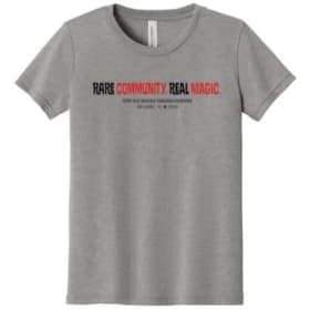 Youth T-Shirt with Rare Community, Real Magic Logo item