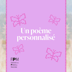 Poème personnalisé item