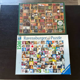 2 casse-têtes pour adultes n° 1 / 2 Jigsaw Puzzles #1 item