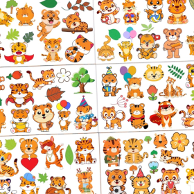 Principal Tiger Themed Tattoo item