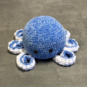 Adopt a Little Ocean Friend – Handcrafted Plush Octopus item