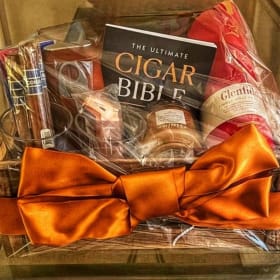 "The Executive Nightcap" Cigar and Whiskey Basket item